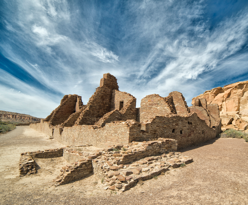 Chaco Culture National Historic Park, where Mario Atencio’s grandmother lives nearby. Photo: John Fowler / Flickr